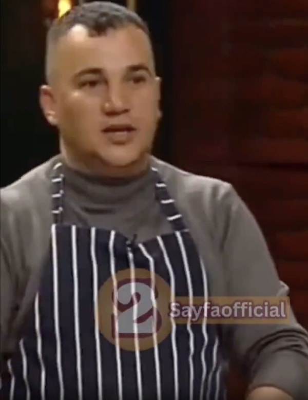 MasterChef ön elemesinde yarışan Yunus Yılmaz, üslubuyla keyifli anlar yaşattı. Görseli