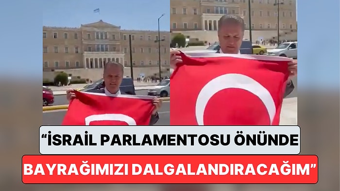Yunanistan'da Türk Bayrağı Açan Sarıgül Miçoatakis'e Seslendi: "ABD'den Medet Umma, Türkiye'den Dostluk Ara"