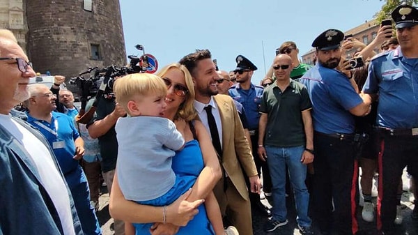 Mertens, oğlu Ciro için "önceliği Napoli" demişti Görseli