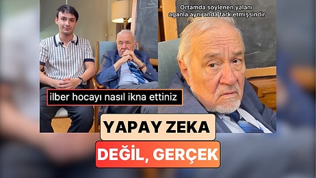 Yapay Zeka Değil Gerçek: Prof. Dr. İlber Ortaylı Berk Keklik'in Videosunda Oynadı