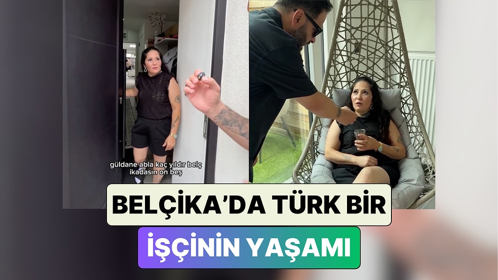 Yılda 3 Kere Tatil Yapıyor: Bir İçerik Üreticisi Belçika'da Fabrikada Çalışan Bir Türk'ün Evini Ziyaret Etti