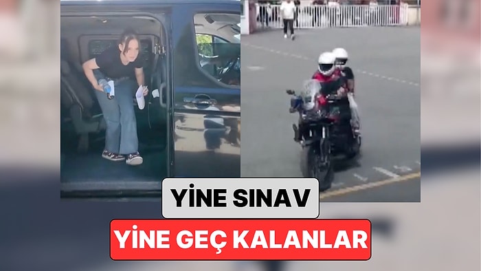 LGS'ye Geç Kalan Öğrencilerden Biri Belediyenin Makam Aracıyla Diğeri Polis Ekiplerince Sınava Yetiştirildi