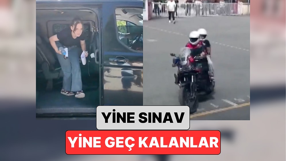 LGS'ye Geç Kalan Öğrencilerden Biri Belediyenin Makam Aracıyla Diğeri Polis Ekiplerince Sınava Yetiştirildi