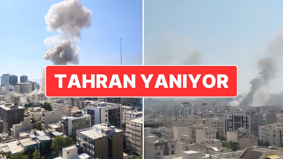 İsrail’den İran’a Şiddetli Saldırı: Tahran’da Birçok Bölgede Patlama Meydana Geldi