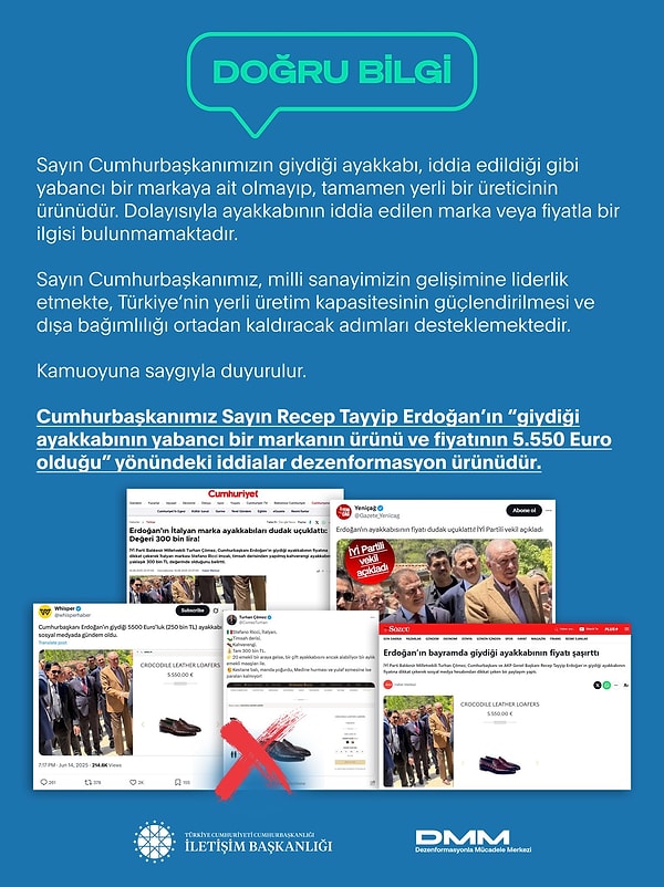 DMM’nin yaptığı açıklama 👇
