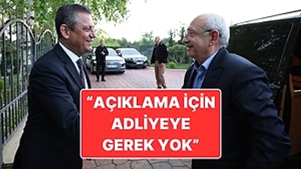 Özgür Özel’den Kemal Kılıçdaroğlu’na: "Açıklama Yapmak İçin Adliyeye Gitmeye Gerek Yok"