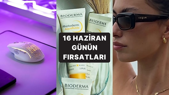 Bugün İndirimde Neler Var? Vogue Güneş Gözlüklerinden Oyuncu Mouselarına 16 Haziran 2025 Günün Fırsatları