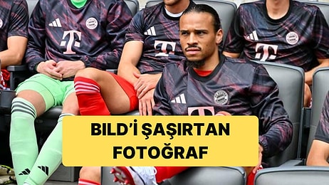 Galatasaray'ın Yeni Transferi Sane'nin Fotoğrafına Bild'den İlginç Yorum