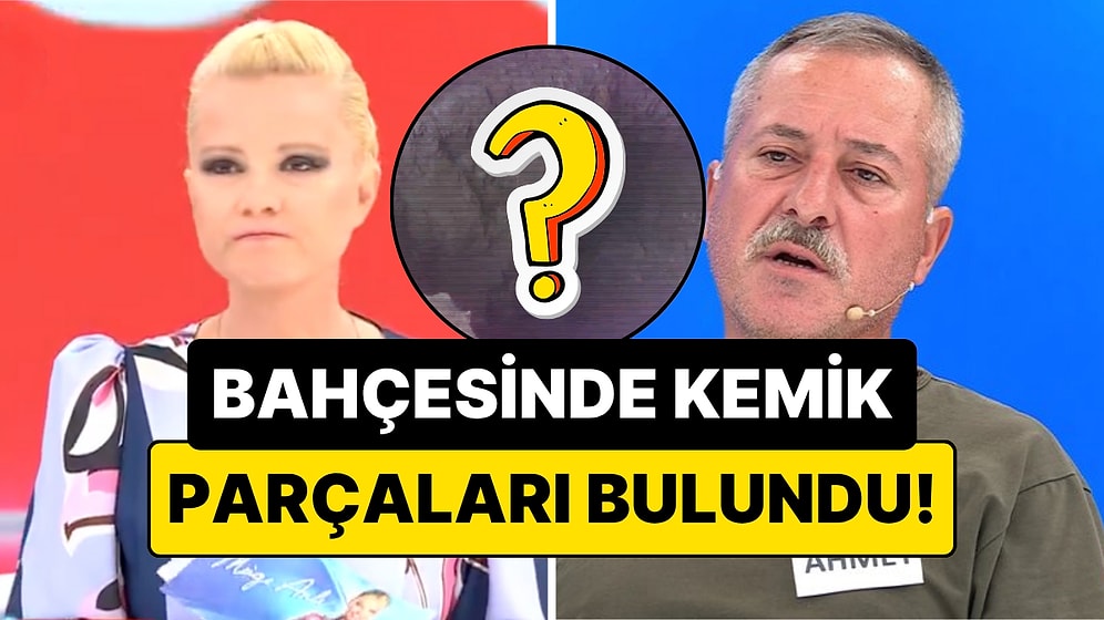 Müge Anlı'da Gözaltına Alınıp Tutuklanmıştı: Emrah Elveren'in Arkadaşı Ahmet'in Bahçesinde Kemikler Bulundu!