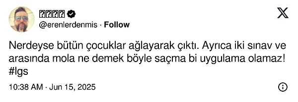 Uygulama saçma bulundu.