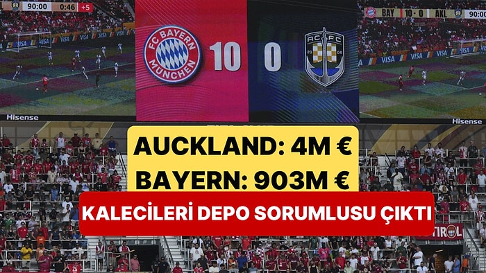 Bayern Münih'in 10 Gol Attığı Auckland City ile Arasındaki Fark Tartışma Konusu Oldu