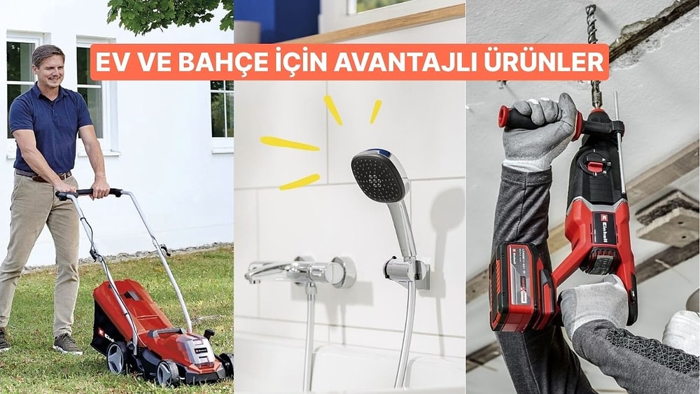 Evini Bahçesini Yenilemek Sıcakta Serinlemek İsteyenler İçin İndirimli Yapı Market Ürünleri