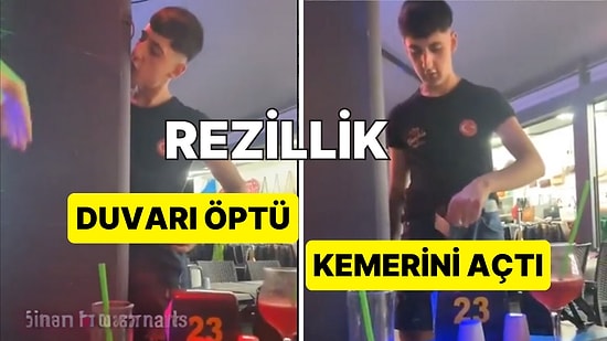 Yeni İğrençlik Görüntüleri! Marmaris'teki Bir İşletmede Turist Kadınlara Yapılan Taciz Dansı