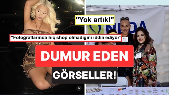 Instagram'da Paylaştıkları Fotoğraflara Photoshop Yaparak Adeta Tanınmaz Hale Gelen Kişiler