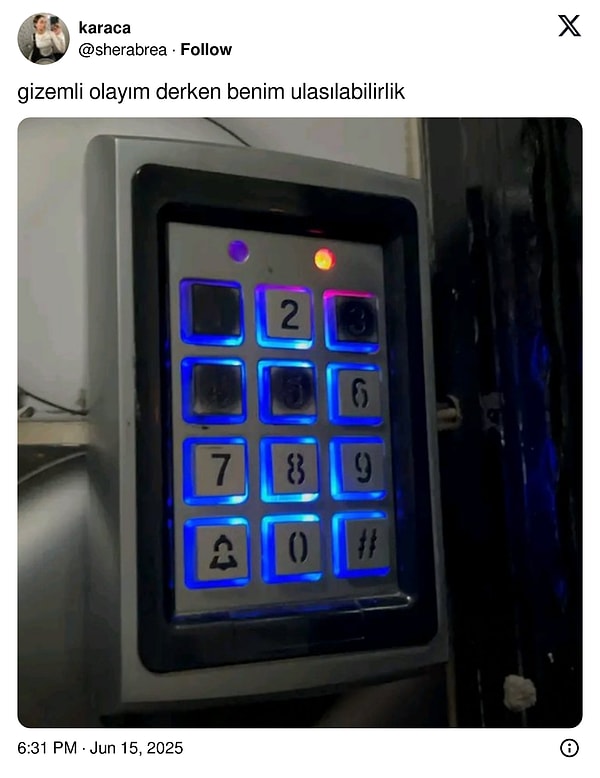 Hiç belli olmuyor.
