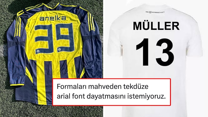 Eski Formaları Özleyen Futbolseverlerden TFF'ye Yazı Stili İsyanı