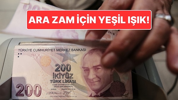 Asgari ücrete ara zam yapılıp yapılmayacağı gündemdeki yerini koruyor.