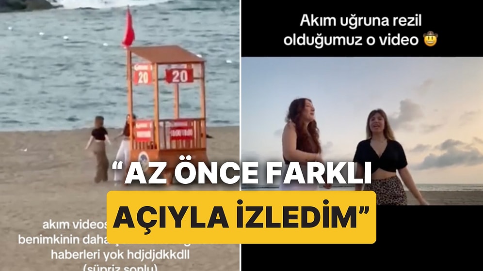 Tüm Türkiye'nin Onları Merak Edeceğinden Habersiz Akım Videosu Çeken Kızlar Ortaya Çıktı