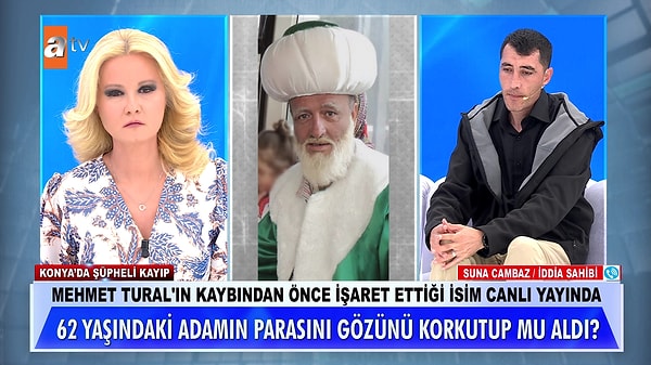 Müge Anlı ile Tatlı Sert programında günlerdir 62 yaşındaki Mehmet Tural'ın kaybı araştırılıyordu.