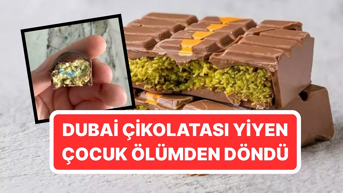 Dubai Çikolatasının İçinden Çıkanlar Mide Bulandırdı: &quot;Ölümle Sonuçlanabilirdi&quot;
