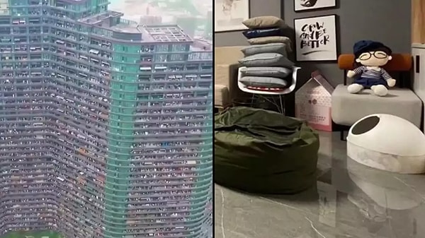 Binanın içi gerçekten bir şehir gibi mi? Ne gibi imkanlar var?