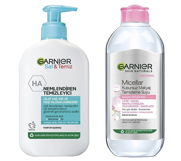 Garnier Yüz Temizleme Seti Görseli