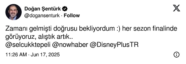 NOW Haber Genel Yayın Yönetmeni Doğan Şentürk'ten konu hakkında açıklama geldi: Görseli