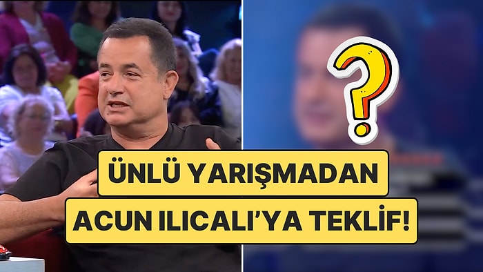 Meğer 1 Bölüm Sunmuş: Yıllar Önce Ünlü Yarışma Programından Acun Ilıcalı'ya Teklif Gitmiş!
