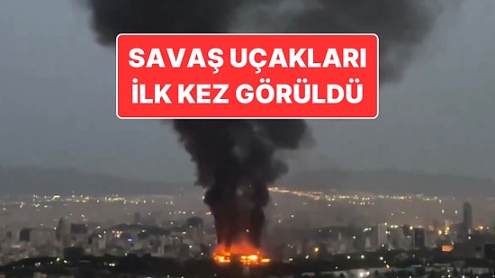 İran’ın Başkenti Tahran’da Büyük Patlama: İran’ın Füzeleri Hedefe Ulaşmadı