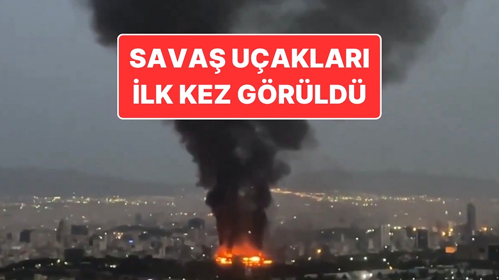 İran’ın Başkenti Tahran’da Büyük Patlama: İran’ın Füzeleri Hedefe Ulaşmadı