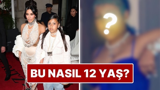 Kim Kardashian'ın 12 Yaşındaki Kızı North West'in Boyalı Saçları ve Yaşından Büyük Gösteren Tarzı Gündem Oldu!
