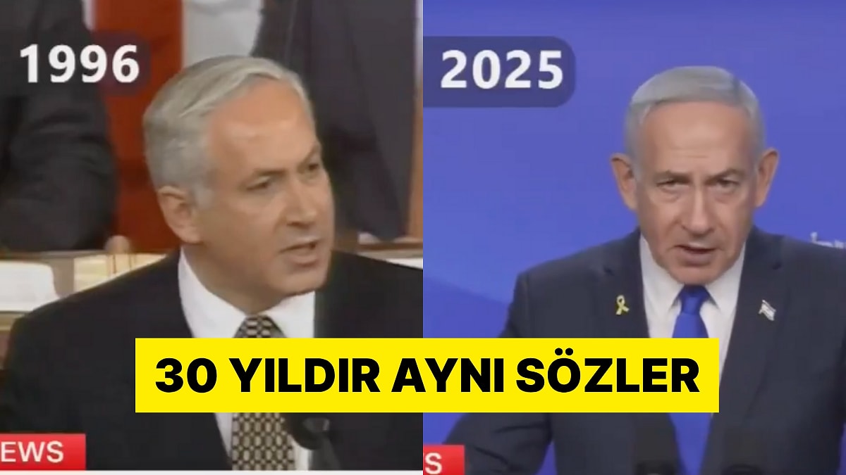 Netenyahu&apos;nun 1996&apos;dan Beri İran Hakkında Aynı İddiaları Konuştuğu Ortaya Çıktı