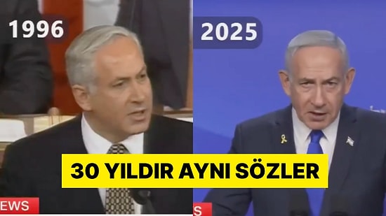 Netenyahu'nun 1996'dan Beri İran Hakkında Aynı İddiaları Konuştuğu Ortaya Çıktı