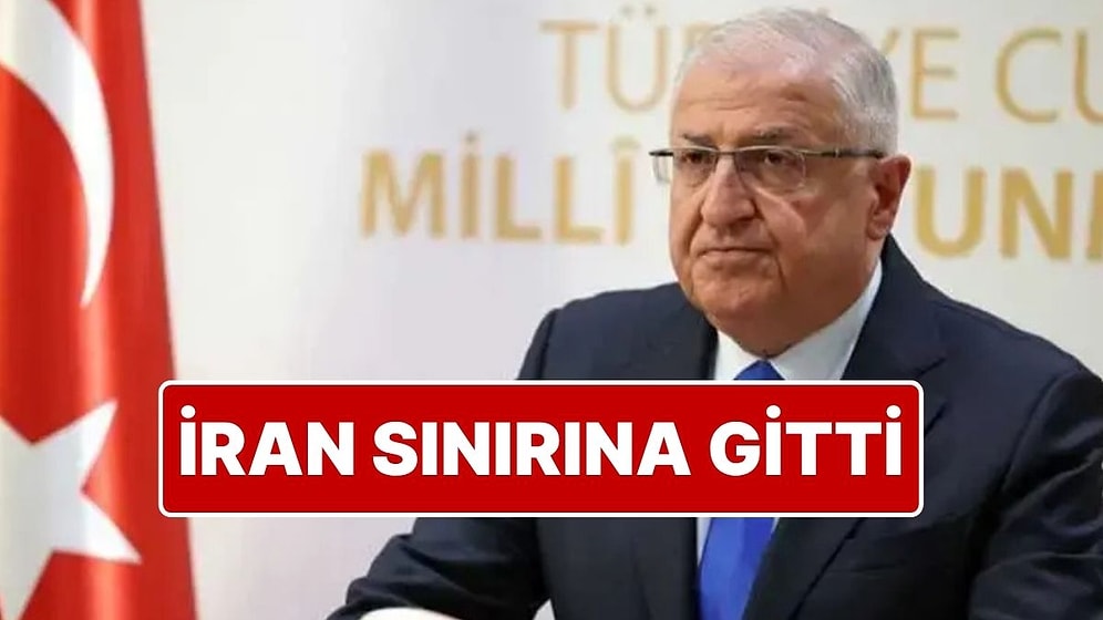 Milli Savunma Bakanı Yaşar Güler ve Türk Silahlı Kuvvetleri Komuta Kademesi İran Sınırına Gitti