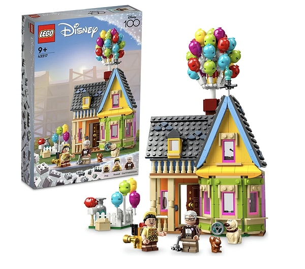 6. Disney ve Pixar hayranları, Hepsiburada’da indirimde olan LEGO® “Yukarı Bak” Evi 43217 setine bayılacaksınız!
