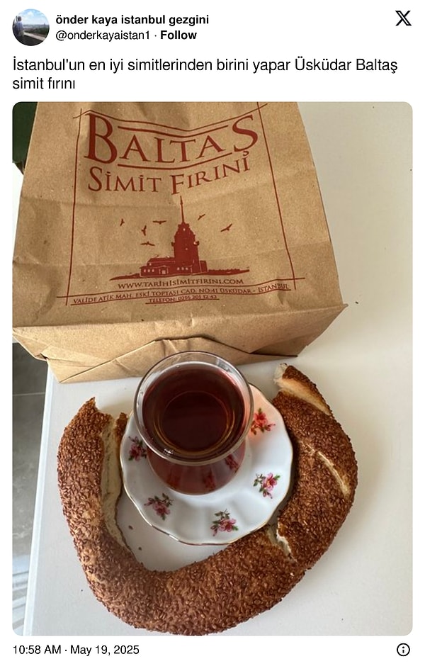 İstanbul'un en iyi simitlerinden biri bulundu!