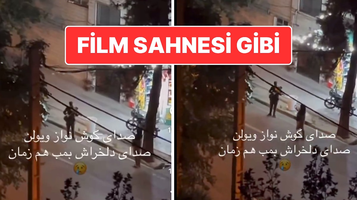 İran’da Film Sahnelerini Aratmayan Anlar: Bombaların Altında Keman Resitali