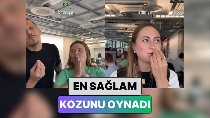 Yabancı İş Arkadaşlarına Türk Yemekleri Tattıran Kadın Son Olarak Arkadaşlarını Baklava ile Tanıştırdı