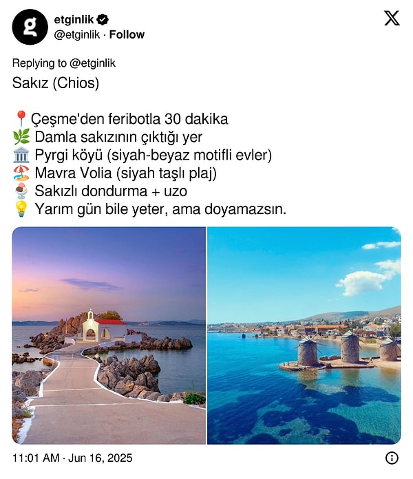 Sakız (Chios) Adası'na Nasıl Gidilir? Sakız'da Nereye Gidilir?