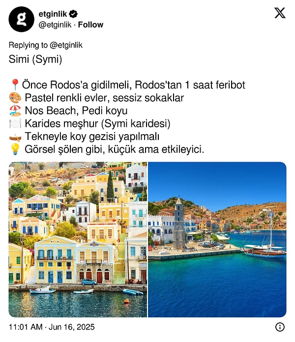 Simi (Symi) Adası'na Nasıl Gidilir? Simi'de Nereye Gidilir?