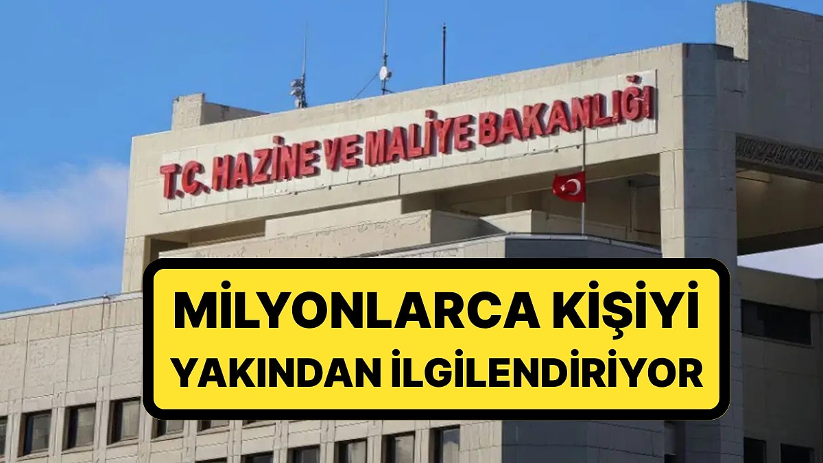 Milyonlar Bu Haberi Bekliyordu: Hazine ve Maliye Bakanlığı&apos;ndan &apos;Vergi Affı&apos; Açıklaması