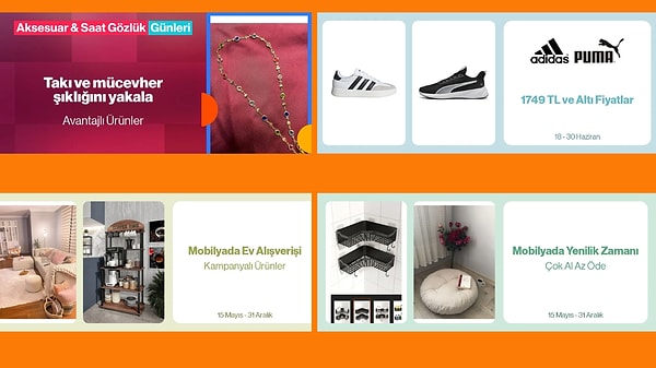Trendyol'da öne çıkan ve en çok tıklanan indirim linkleri 👇🏽 Görseli