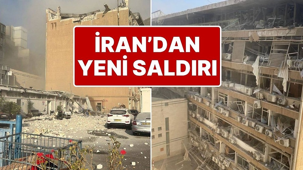 İran'dan İsrail'e Yeni Füze Saldırısı: İran, Bu Kez Borsa Binasını Vurdu!