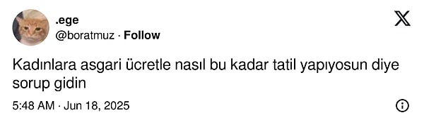 Sıra geldi kadınlara;