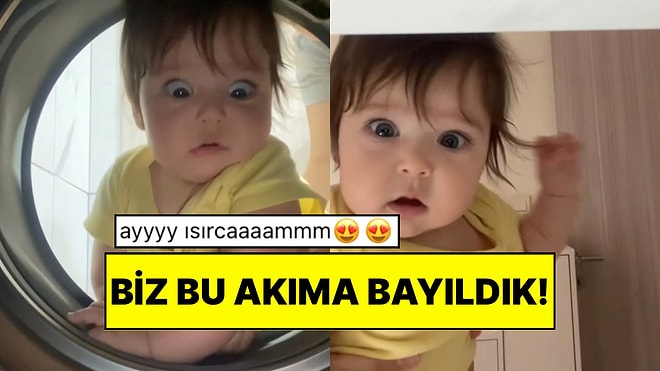 Daha Önce Görmediği Yerleri Annesi Sayesinde Gören Bebeğin Şaşkın Bakışları Kalpleri Isıttı