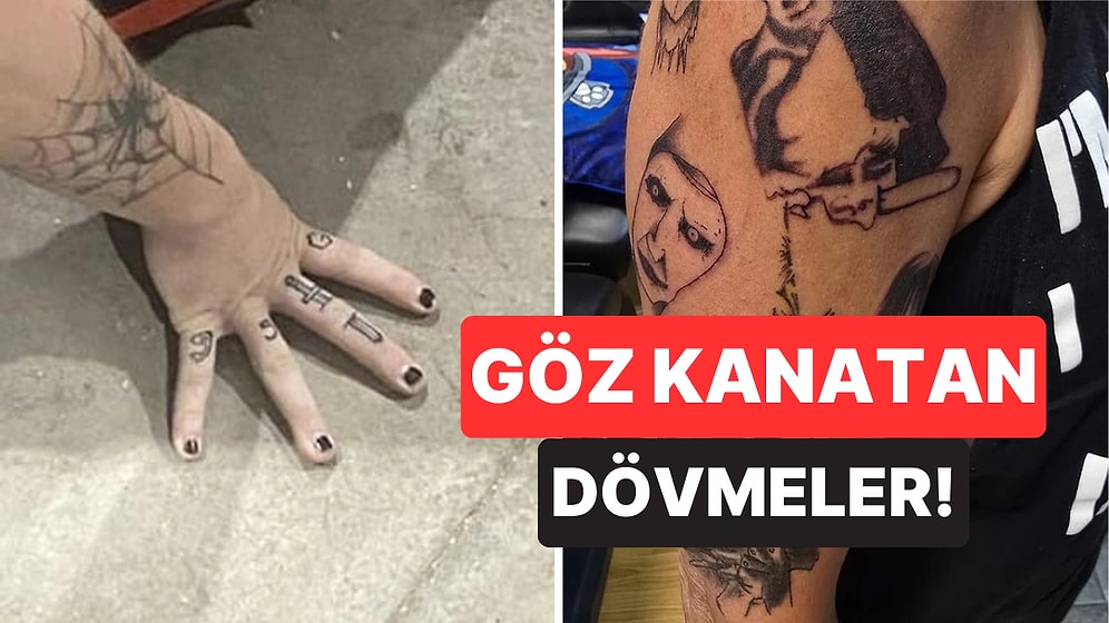 Yaptırdıkları Göz Kanatan Dövmelerle Görenlere Hayatı Uzun Uzun Sorgulatan Acayip Kişiler