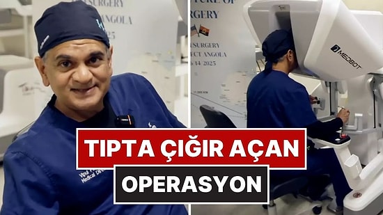 Tıpta Çığır Açan Operasyon: ABD'deki Doktor Afrika'daki Hastasını Uzaktan Ameliyat Etti