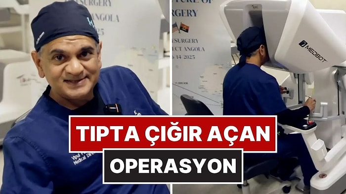Tıpta Çığır Açan Operasyon: ABD'deki Doktor Afrika'daki Hastasını Uzaktan Ameliyat Etti