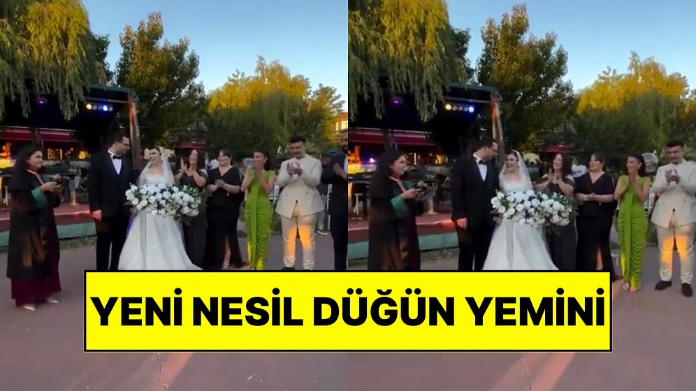 Trendyol Kargosundan, Yemeksepeti Siparişlerine Kadar Detay İçeren Yeni Nesil Evlilik Yemini