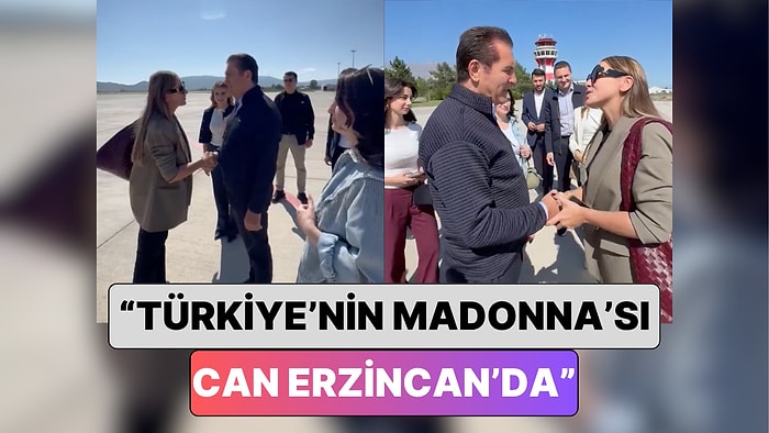 Mustafa Sarıgül Konser İçin Erzincan'a Giden Hadise'yi Havalimanında Karşıladı: " Türkiye'nin Madonna'sı"